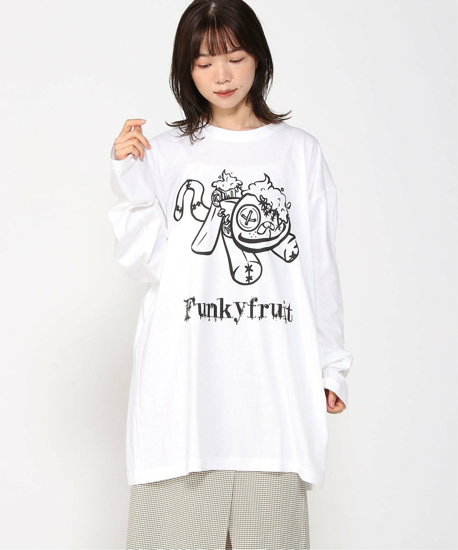 FUNKY FRUIT/(U)NMパペット長袖Tシャツ